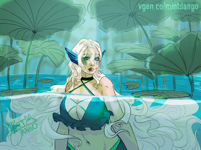 Splash Art Skeb